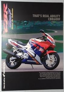 CBR600F　(PC25)　車体カタログ　1995年4月　古本・即決・送料無料　管理№ S496K