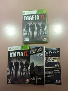 送料無料 特典DLCカード付 Xbox360★マフィア２★used☆Mafia 2☆import Japan