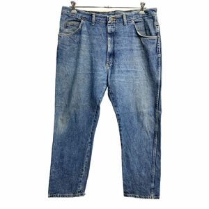 Wrangler デニムパンツ W40 ラングラー ビッグサイズ ブルー コットン USA製 古着卸 アメリカ仕入 2311-1408