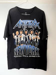 ANTHRAX New York BRONX Tシャツ PANTERA MEGADETH COCOBAT SLAYER SEPULTURA METALLICA ALICE IN CHAINS fear of god NYヤンキース