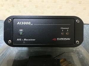 AIS(Automatic Identification System：船舶自動識別装置）受信機　EURONAV AI3000 中古品　付属品あり