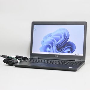 1円スタート 第8世代 i7 Dell Latitude 5590 (CPU:Core i7-8650U/メモリ16GB/SSD256GB/Windows11 Pro)