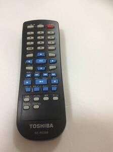 【中古】東芝(純正) DVDプレーヤーSD-290J/SD-300J用リモコン　SE-R0289