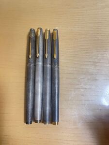 万年筆 PARKER ペン先14K U.S.A 4本セット