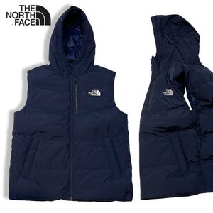 24 正規品 THE NORTH FACE WHITE LABEL ノースフェイス ホワイトレーベル NV1DJ50J RIMO DOWN VEST ダウンベスト ジップ XXL ネイビー