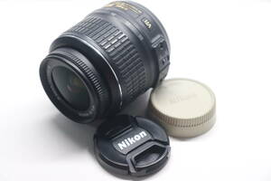 良品 ニコン Nikon AF-S DX NIKKOR 18-55mm F3.5-5.6G VR レンズ　[Y0018]