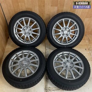 シエンタ 等 バリ山 スタッドレスセット 185/60R15 84Q グッドイヤー アイスナビ7 & ラヴリオン 15インチ 6J +43 5H 100 4本 _8W004