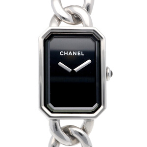 シャネル プルミエール 腕時計 時計 ステンレススチール H3250 クオーツ レディース 1年保証 CHANEL 中古