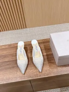 JIMMY CHOO ミュール＆サボサンダル