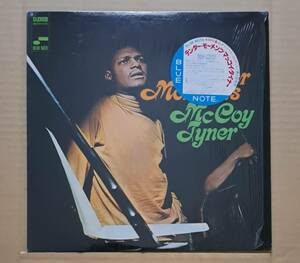 良盤 見本盤 ステッカー帯＆シュリンク付LP◎マッコイ・タイナー『テンダー・モーメンツ』BNJ71076 BLUE NOTE 東芝EMI McCoy Tyner 64891J