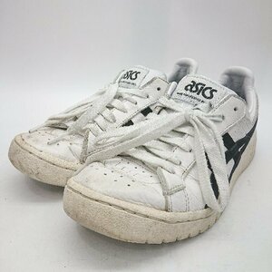 ◇ ASICS アシックス GEL-PTG 1201A662 カジュアル ローカット スニーカー サイズ24.5 ホワイト系 メンズ レディース E