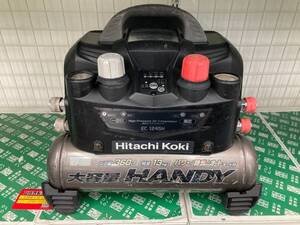 【中古品】HiKOKIハイコーキ(旧日立工機) 釘打機用エアコンプレッサ EC1245H　IT6BL1XS29J8