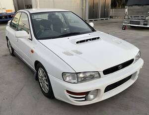 50万売切 インプレッサ 5速マニュアル GC8 WRX ベースなどに ホワイト