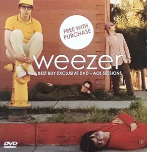 ★おまけ付♪【 Weezer AOL Sessions Best Buy Exclusive DVD 】ウィーザー Rivers Cuomo buddy holly Rick Rubin パワーポップ 検) SZNZ