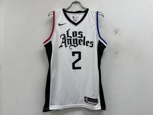 NIKE 2019-20シティエディションロサンゼルスクリッパーズ#2カワイレナードジャージーKawhi Leonardミスター・カートゥン★N2322