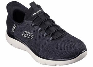 新品 スケッチャーズ スリップインズ 232469W BLK 28cm メンズスニーカー スリッポン ハンズフリー 幅広 靴 SKECHERS Slip-ins