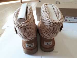 【UGG】アグ♪ベージュ♪ムートンブーツ♪サイズ22cm♪jオーストラリアで購入