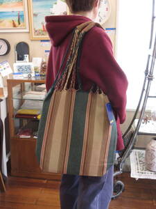 ★DULTON (ダルトン) ハンモック トート レガッタ Lサイズ グリーン HAMMOCK TOTE REGATTA★トートバッグ