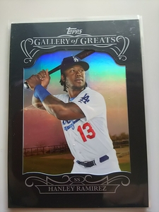 2015 Topps Gallery of Greats Hanley Ramirez