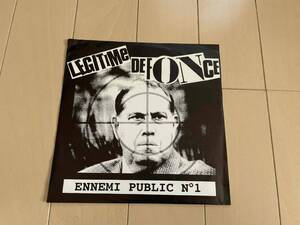 ★Legitime Defonce『Ennemi Public N°1』7ep★pop punk/leatherface/snuffy smile/hi-standard