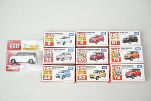 TOMICA トミカ SUZUKI スズキ ラパン / ワゴンR / アルト / ハスラー 初回特別仕様 / MRワゴン など10点セット