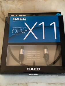 SAEC サエク OPC-X11 純石英高性能光ケーブル 0.75ｍ USED品