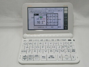 カシオ　CASIO　電子辞書　EX-word　DATAPLUS10　XD-Z4700　通電確認済み　USED