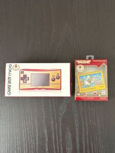 任天堂　ゲームボーイミクロ　スーパーマリオブラザーズセット　GAME BOY micro ファミコンバージョン　美品　