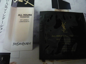 YSL オールアワーズ リキッド LN4 １ml 一枚 ◆。試供品 SPF39/PA＋＋＋ ファンデーション VOCE