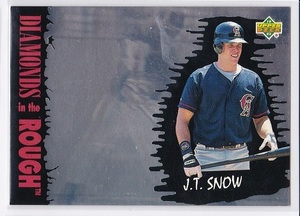 【ホログラムカード】1993Upper Deck #35 J.T. Snow