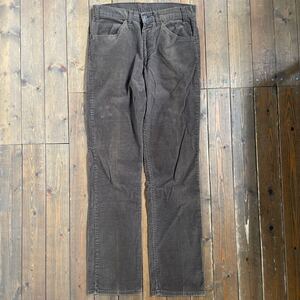 2542 Levis リーバイス 519コーデュロイパンツ ブラウン W32 古着