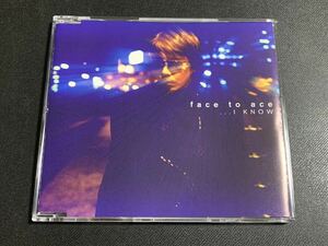 ①/極美品/ face to ace(フェイス・トゥ・エース) 『…I KNOW』CD / エース清水(聖飢魔II)、本田海月(本田恭之、GRASS VALLEY)