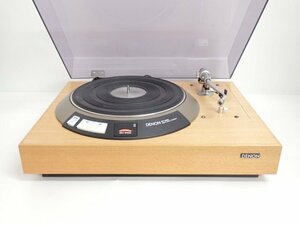 DENON ダイレクトドライブターンテーブル DP-3000 + キャビネット DK-100F + トーンアーム DA-305装備 デノン デンオン ◆ 6EEC7-2