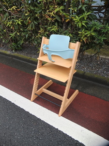 STOKKE Tripp Trapp Chair 高さ調整チェア ストッケ ベビーセット付 トリップトラップ チェア ベビーチェア チャイルドチェア 子供椅子