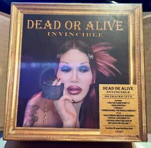 Dead Or Alive "Invincible" Box Set (9CD) & 交換CD2枚付き　入手困難未開封新品 + レアフライヤーA4サイズ２枚付き