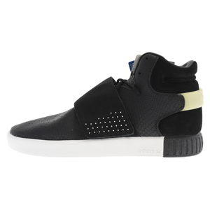 adidas アディダス TUBULAR INVADER STRAP チュブラー インベーダー ストラップ ハイカットスニーカー ブラック US10.5/28.5cm BY3636