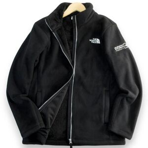 新品◆THE NORTH FACE◆裏ボア ロゴ刺繍 LOYALTON ZIP UP ロイヤルトン ジップアップ フリース ジャケット XL 黒◆ノースフェイス◆J2009c