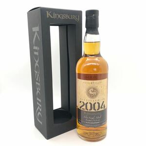 【未開栓】 Kingsbury キングスバリー ブナハーブン 17年 2004 スコッチ ウイスキー 700ml 62.8% 箱