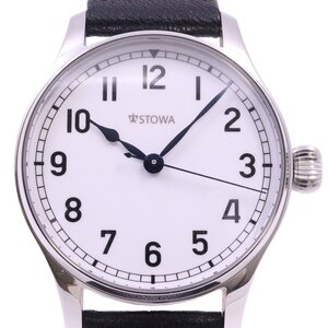 STOWA ストーヴァ マリーン クラシック36 自動巻き メンズ 腕時計 白文字盤 純正革ベルト【いおき質店】