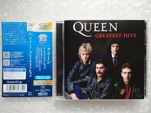 【SHM−CD仕様／帯付国内盤】クイーン／QUEEN 『グレイテスト・ヒッツ／GREATEST HITS』1981年作品（2011年発売／最新リマスター盤）