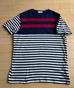 　【USED】モンクレール MONCLER　ボーダーTシャツ　【正規品】