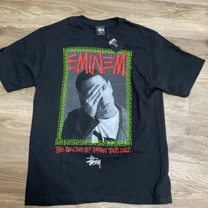 激レア 新品未使用 Eminem Stussy 来日記念 Tシャツ エミネム raptee ラップt サイズS デッドストック