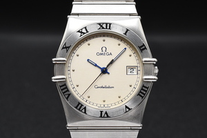 OMEGA Constellation Ref：396.1076 Cal：1430 オメガ コンステレーション デイト ローマン クォーツ メンズ ■30595