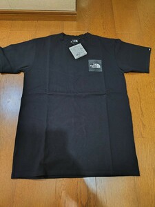 国内正規 新品未使用タグ付 ノースフェイス スクエアロゴ 半袖Tシャツ NT81930 黒 Lサイズ レターパックプラス520円