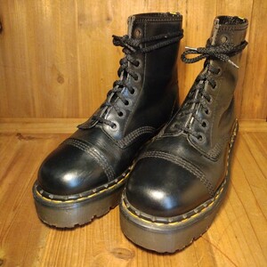 貴重 入手困難 英国製 ドクターマーチン Dr.Martens クレイジーボム 8ホールブーツ UK5 クロマニヨンズ 甲本ヒロト 真島昌利 パンク PUNK 