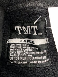 TMT◆パーカー/L/コットン/BLK/tmt yours