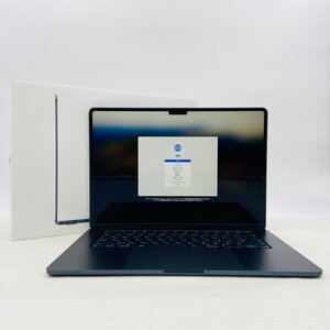 美品 MacBook Air Liquid Retina 15インチ (Mid 2023) Apple M2 8コア/24GB/SSD 2TB ミッドナイト MQKW3J/A 動作確認済み