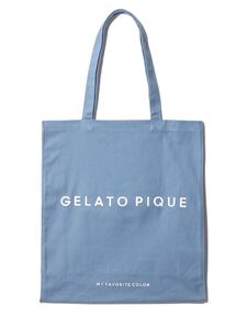 新品　gelato pique ジェラートピケ ホビートートバッグ　ブルー　青　エコバッグ