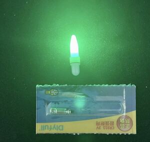 LEDスティックライト　25サイズ　緑色　バッテリー付き　送料込み　20本セット