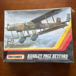 Matchbox 1/72 Handley Page Heyford (シュリンク封印、箱未開封)ヘイフォード@検:レベル、エアフィックス、マッチボックス